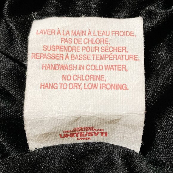 JOSEPH RIBKOFF Black sleeveless cowl neck tiered a-line dress ~ SMALL goth dress - Picture 14 of 15